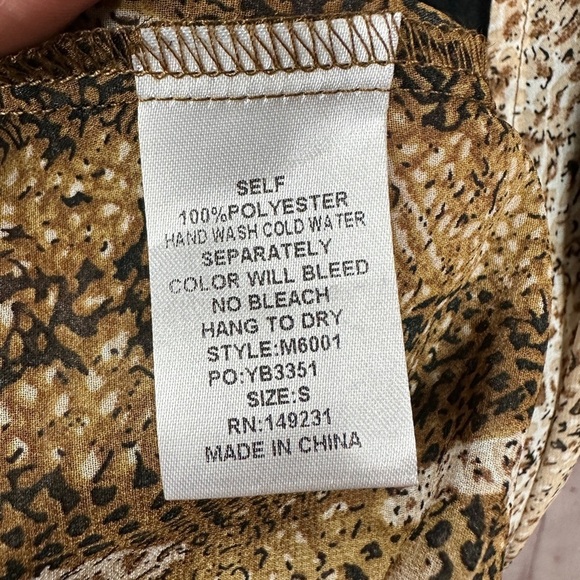 KORI AMERICA Womens Size Small Kimono Duster Cardigan Short Sleeve tie waist NWT - Picture 4 of 4